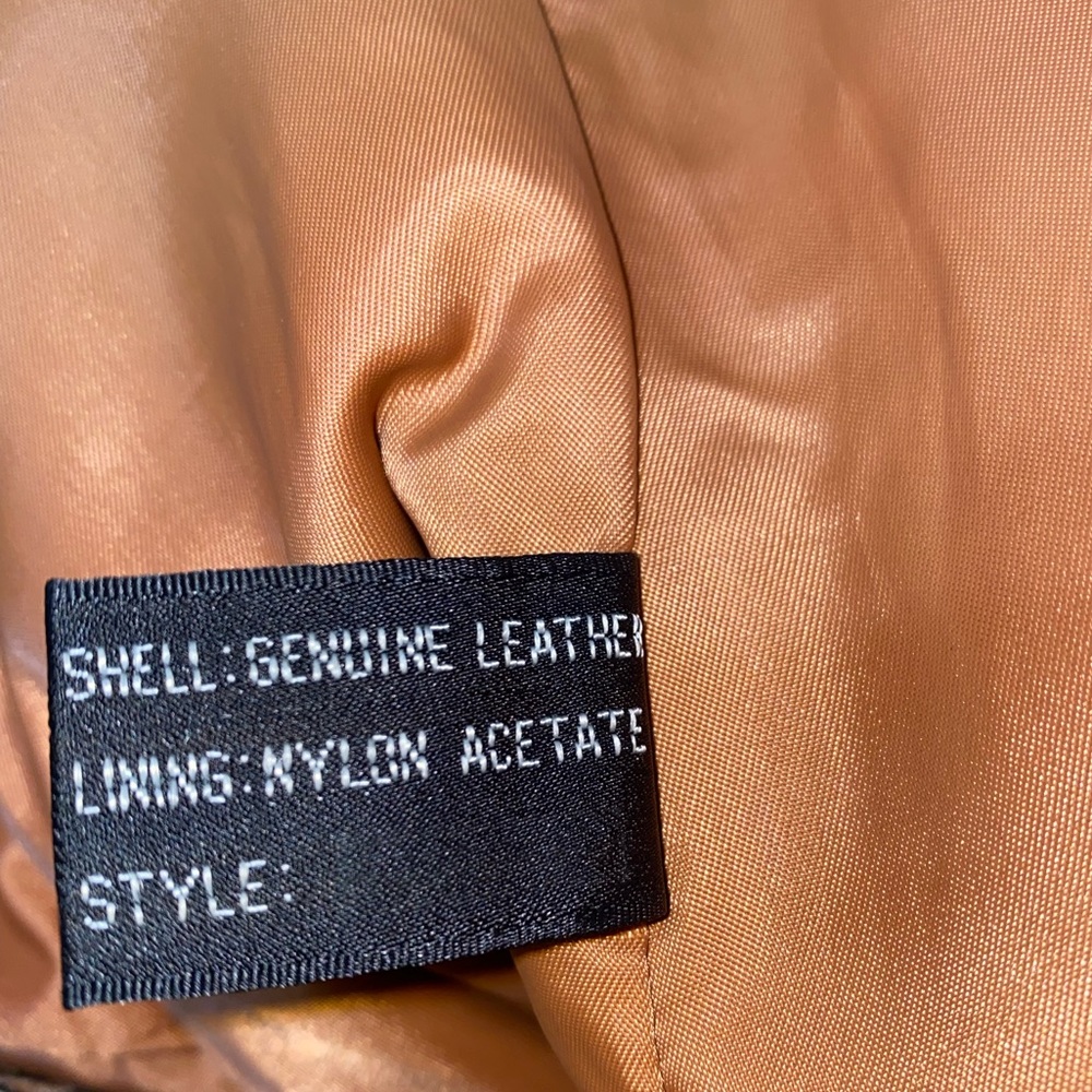 Stunning Leather jacket by Wilsons Suede & Leather in size 10 - Picture 8 of 11